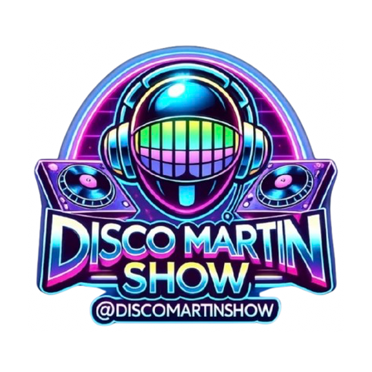 Logotipo de Disco Martin Show