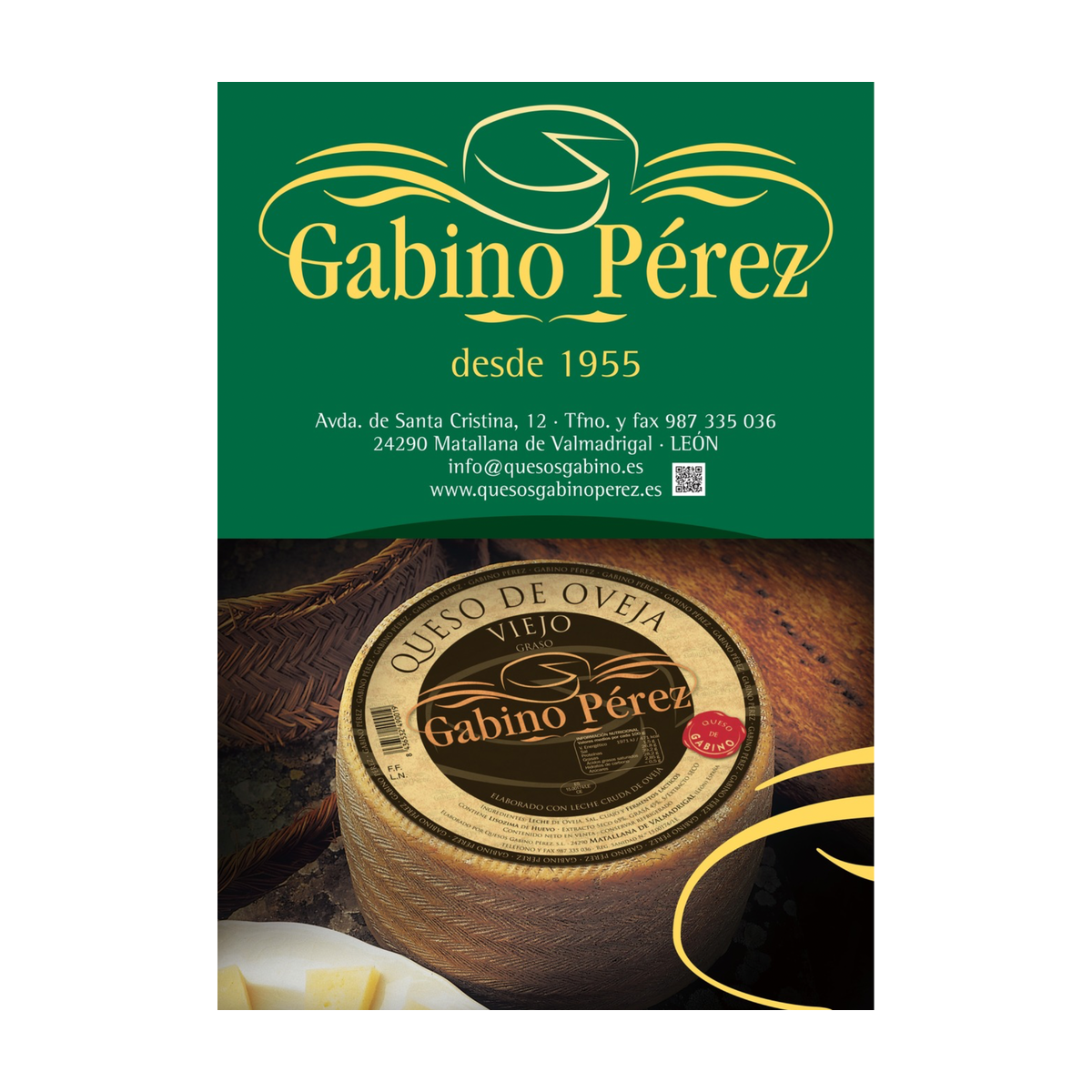 Logotipo de Quesos Gabino Pérez