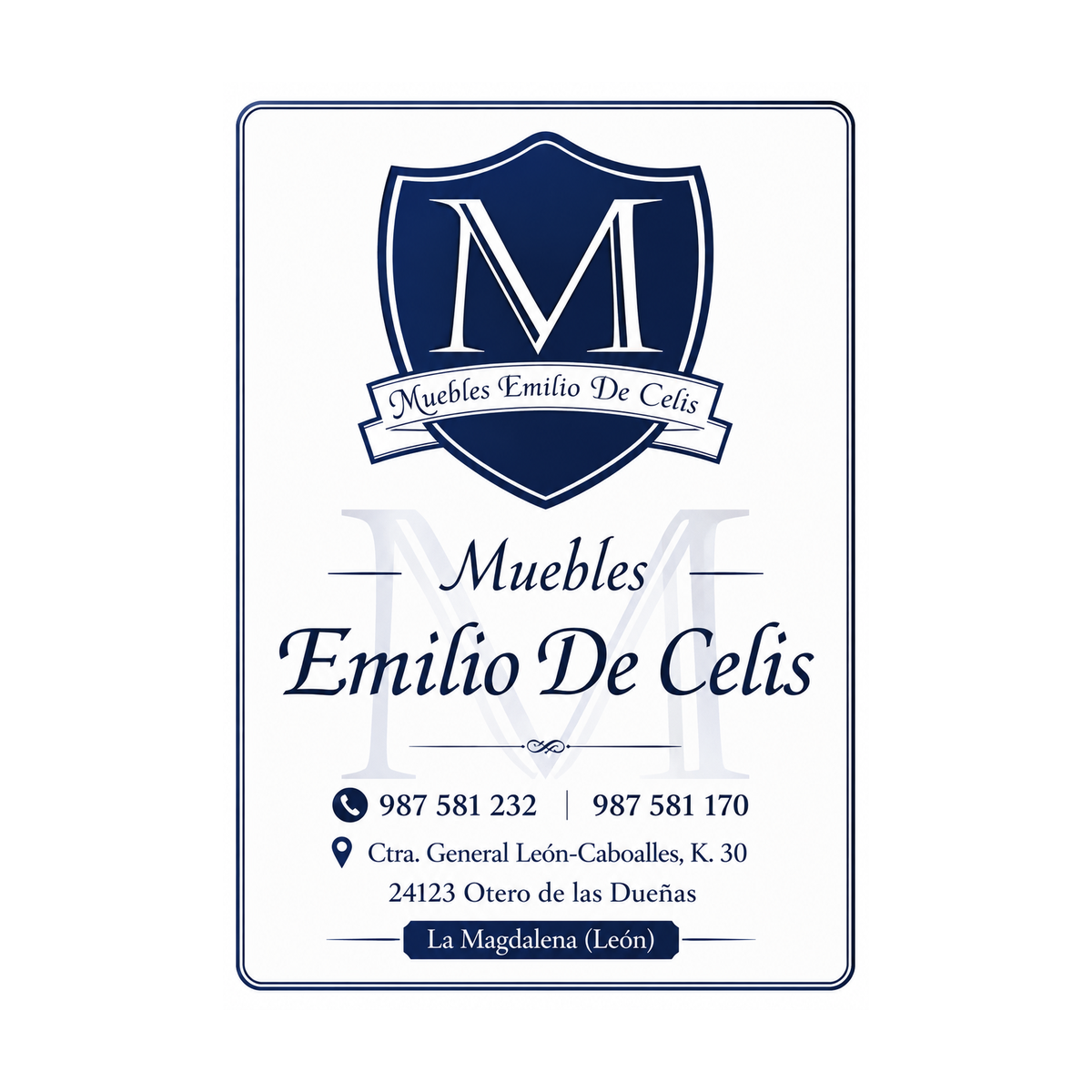 Logotipo de Muebles Emilio De Celis