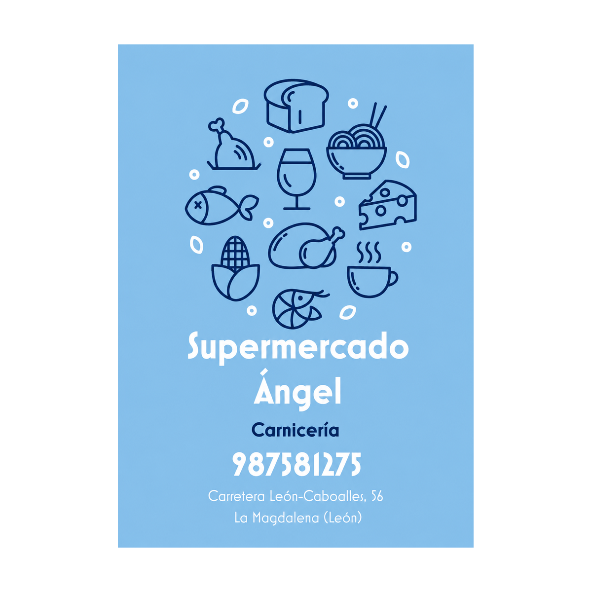 Logotipo de Supermercado Ángel